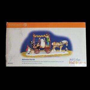 Dept 56 Village "Halloween Hayride" Figurine #56.55148